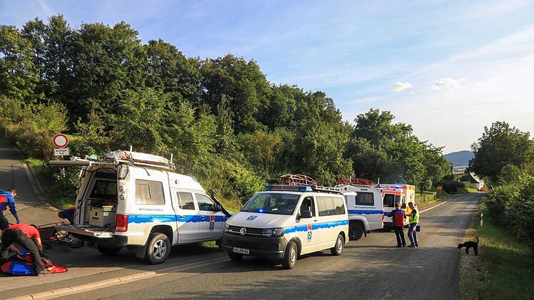 Gegen 18 Uhr st&uuml;rzte ein Gleitschirmflieger in Neubanz, nahe des Klosters Banz, ab.