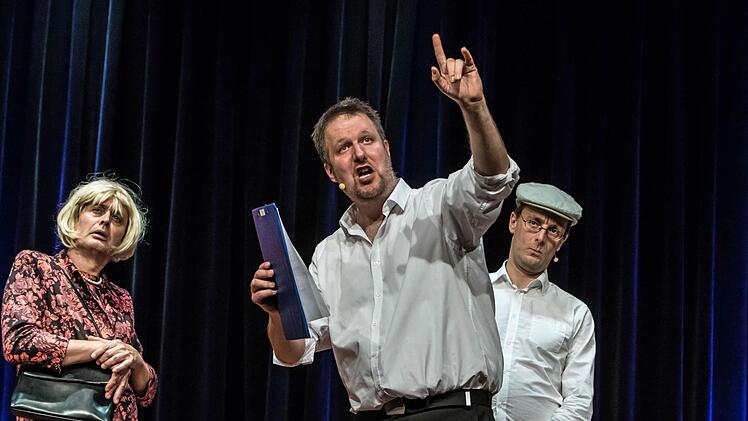 Impressionen vom "TBC"-Gastspiel im Coburger Kongresshaus.Foto: Jochen Berger