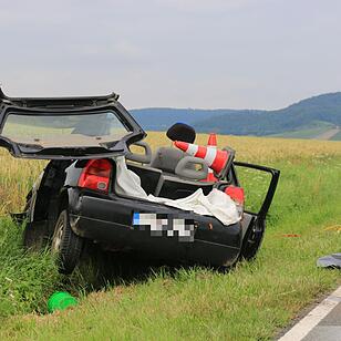Tödlicher Unfall auf der B 22 bei Prichsenstadt