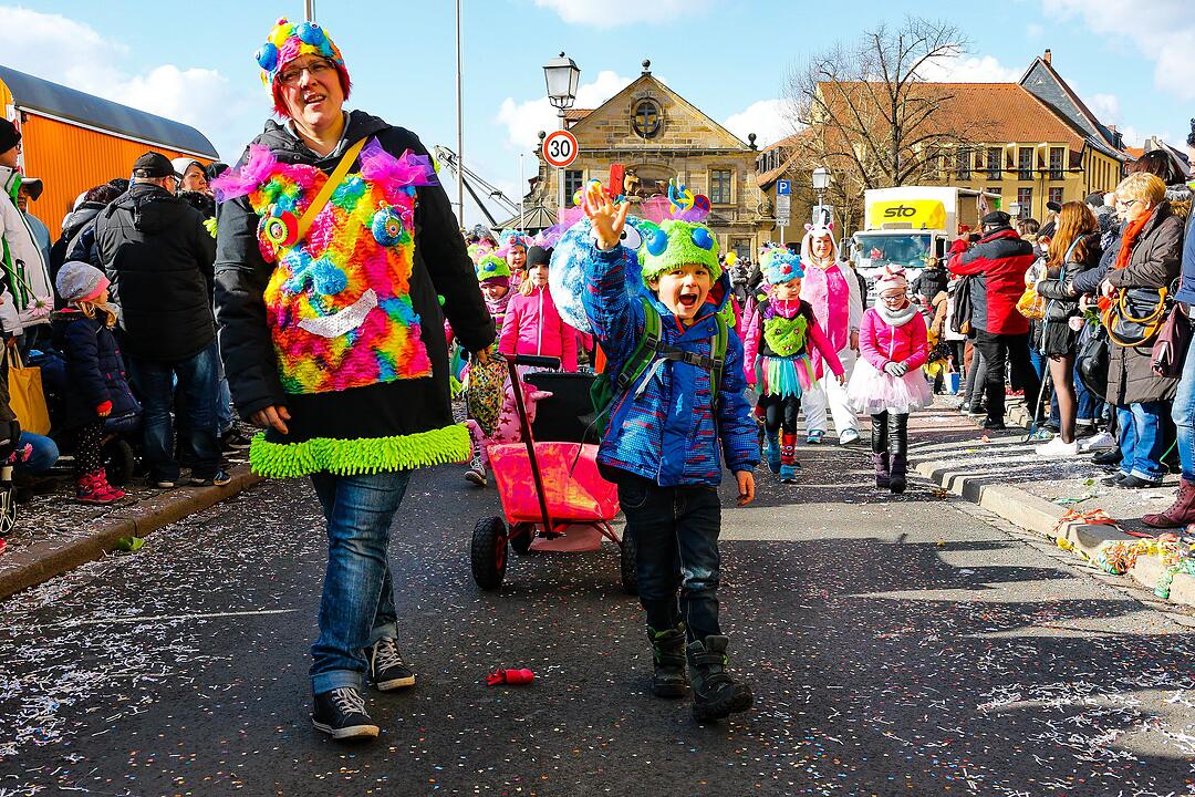 Faschingsumzug in Bamberg