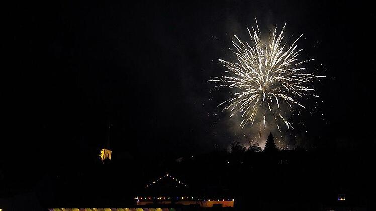 Das Brillant-Feuerwerk durfte natürlich nicht fehlen.