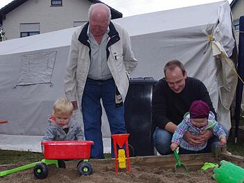 Impressionen vom neuen Spielplatz Foto: Heike Schülein