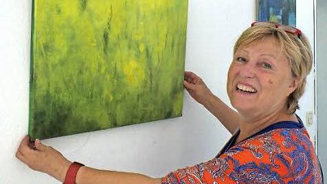 Marianne Kriegel zeigt farbenfrohe Bilder