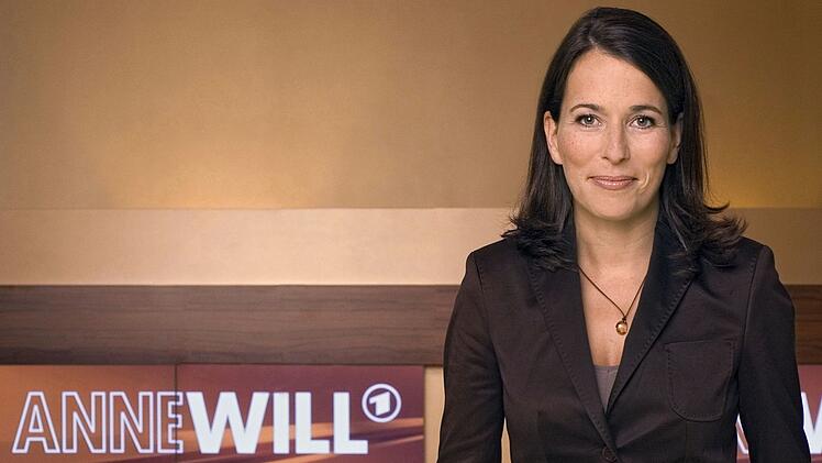 Ab 2007 war Anne Will Gastgeberin ihrer eigenen Talkshow am Sonntagabend.