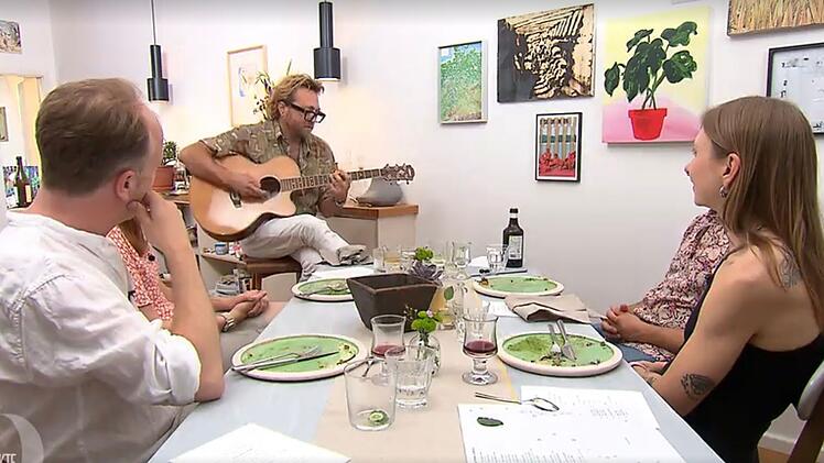 Für die Gäste ist klar: "Stephen ist der geborene Rockstar."