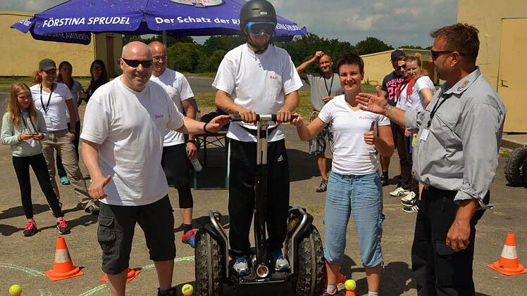 "Bad Kissingen sucht das Superteam" 2016. Hier das Team Laboklin aus Bad Kissingen. Foto: Peter Rauch