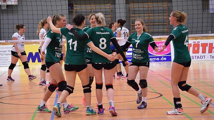 Obwohl das letzte Spiel gegen Augsburg verloren ging, können die Hammelburgerinnen stolz auf ihre Leistung in der gesamten Saison sein. Foto: Till Oschmann