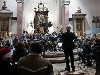 Das große Orchester eröffnete mit der Feuerwerksmusik von Georg Friedrich Händel den musikalischen Reigen. Foto: privat