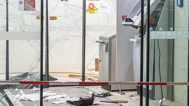 Geldautomatensprengung im Kreis Aschaffenburg - wie hoch ist die Beute