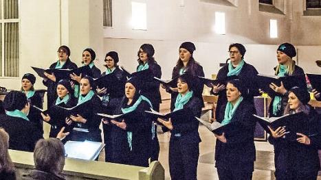 Das Vocalensemble Coburg gestaltet in diesem Jahr drei Weihnachtskonzerte in der Region. Foto: Archiv/Jochen Berger