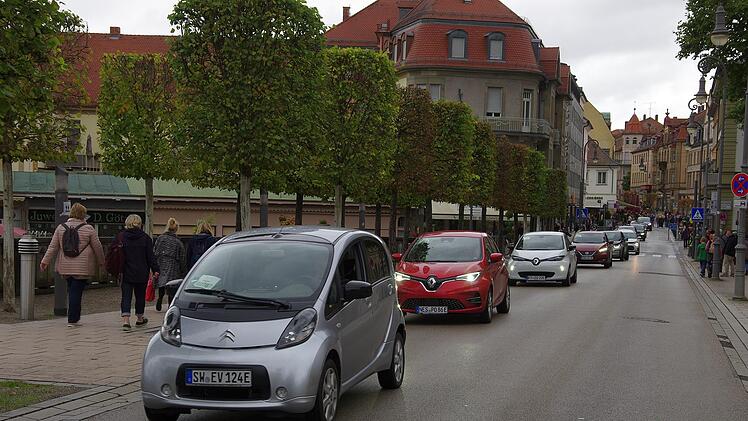 Auch auf der Ludwigsbrücke fuhr der Konvoi. Foto: Klaus Werner