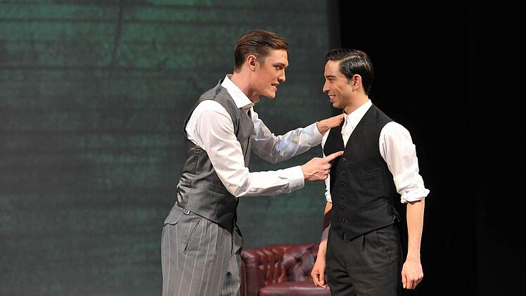Coburger Erstaufführung von Stephen Dolginoffs "Thrill" in der Reithalle.Foto: Andrea Kremper