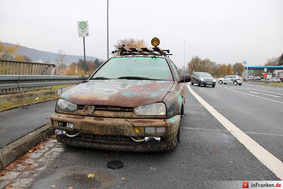 Rat-Look-Auto in Euerdorf gestrandet
