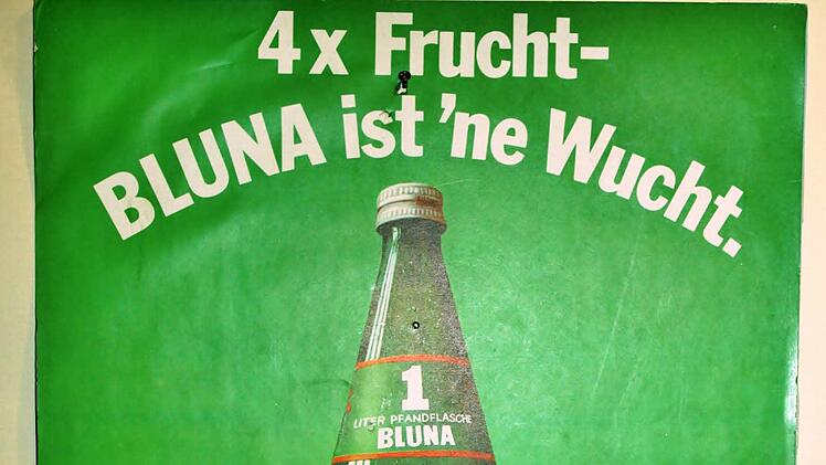 Werbung vor 50 Jahren. Foto: Werner Vogel