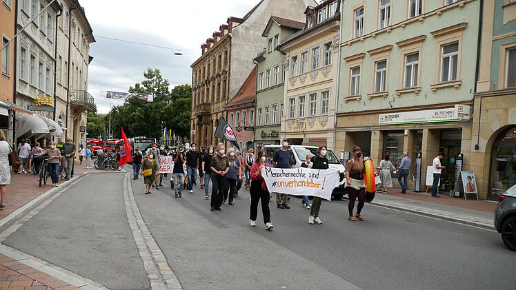 Bamberg: Demo f&uuml;r Seenotrettung am 07.08.2021