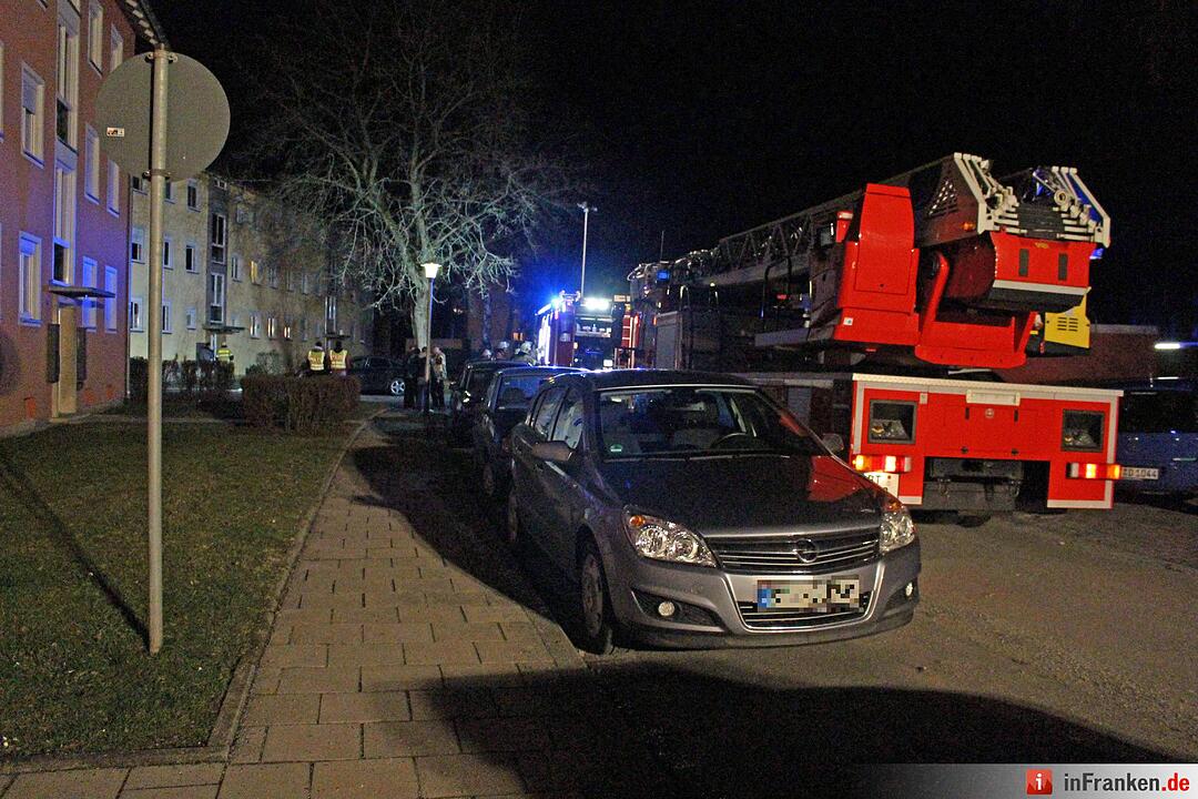 Zimmer in Bayreuth brennt aus