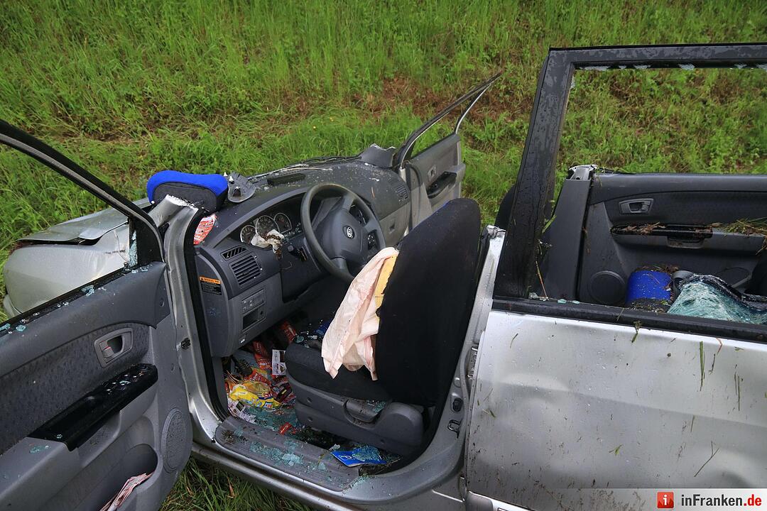 Unfall A70 Oberhaid