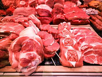 Fleisch im Supermarkt