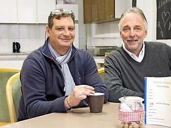 Wärmestubenleiter Claus Poppe und Kidro-Vorsitzender Thomas Heinrich freuen sich auf die neuen Räume und die neuen Möglichkeiten in der Maxstraße 40. Ab Montag, 10. November, hat der Verein diese Adresse.