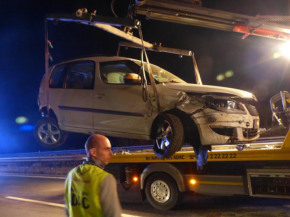 Unfall A70 bei Eltmann