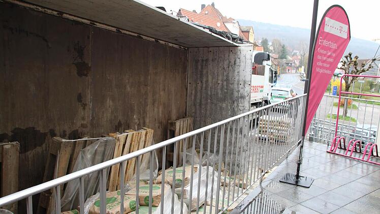 Unfall am Schwaneneck am 12. April 2016. Foto: Ulrike Müller