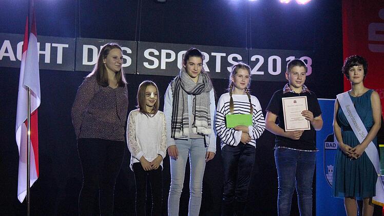 Ehrungen bei der Nacht des Sports in Bad Kissingen. Sebastian Schmitt