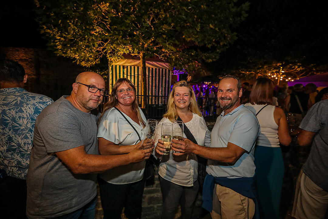 Beste Stimmung beim Stadtfest in Schweinfurt.