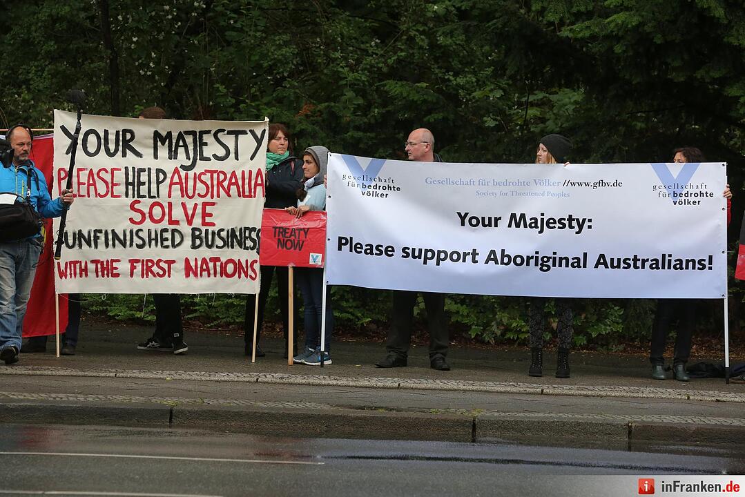 Britische Queen besucht Deutschland