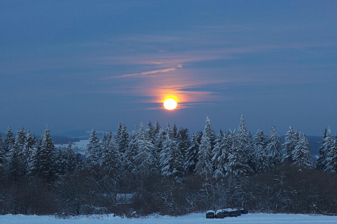 Urlaub in Franken: Rhön im Winter