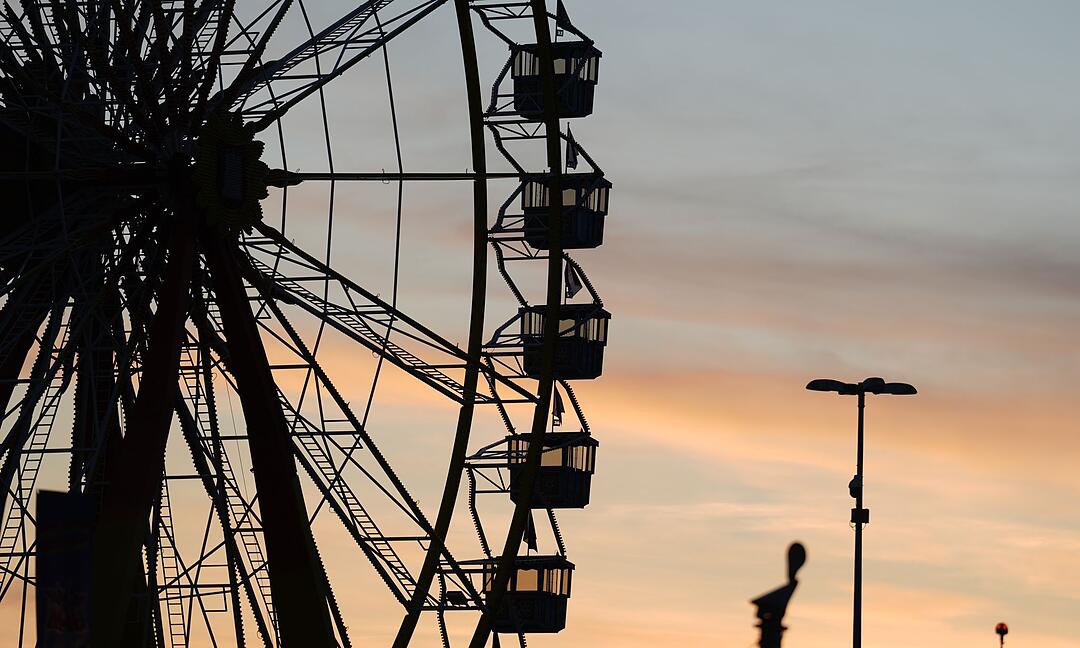 Winterdom in Hamburg