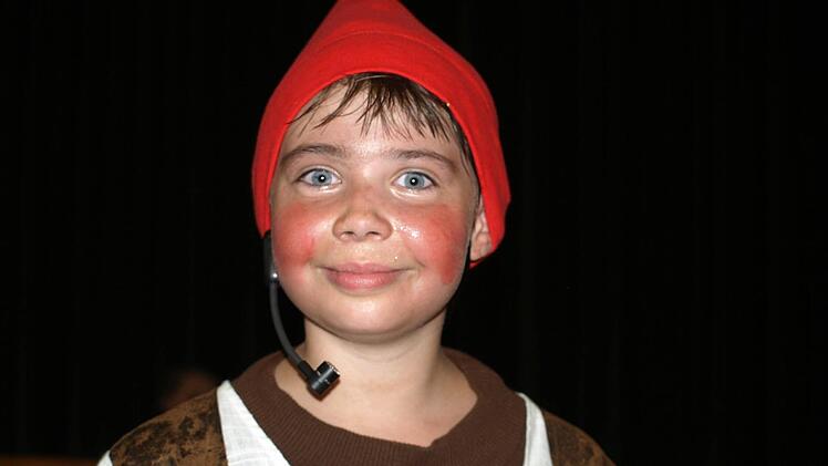 Eine tolle Schauspielerin ist Katrin Schnell als Pinocchio.