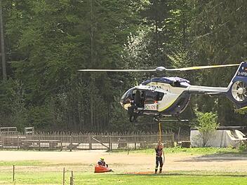 Waldbrand am Saur&uuml;sselkopf - L&ouml;scheinsatz