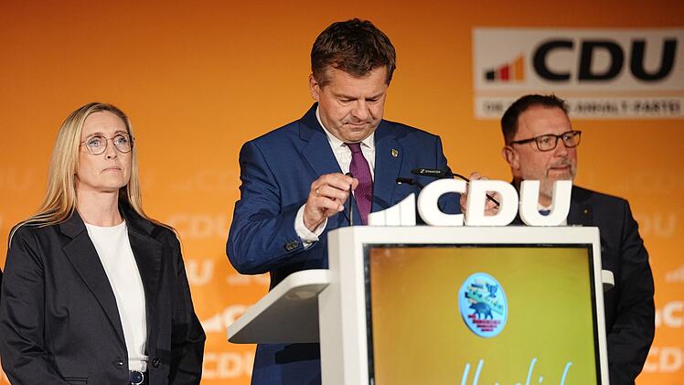 Landtagswahl in Sachsen-Anhalt - CDU-Wahlparty