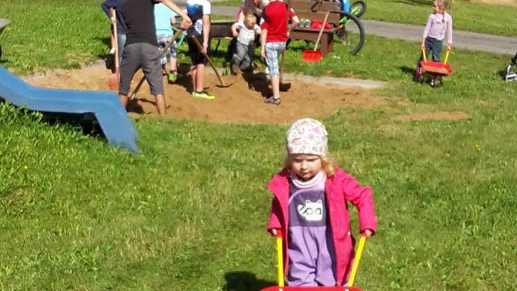Eindrücke vom Bolz- und Spielplatz. Foto: Isabell Gerr