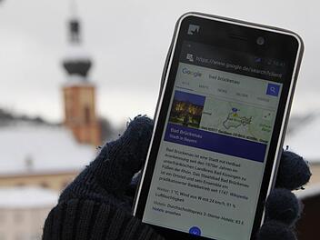 Experiment: Was findet ein Internetnutzer, wenn er "Bad Brückenau" bei Google sucht? Foto: Ulrike Müller