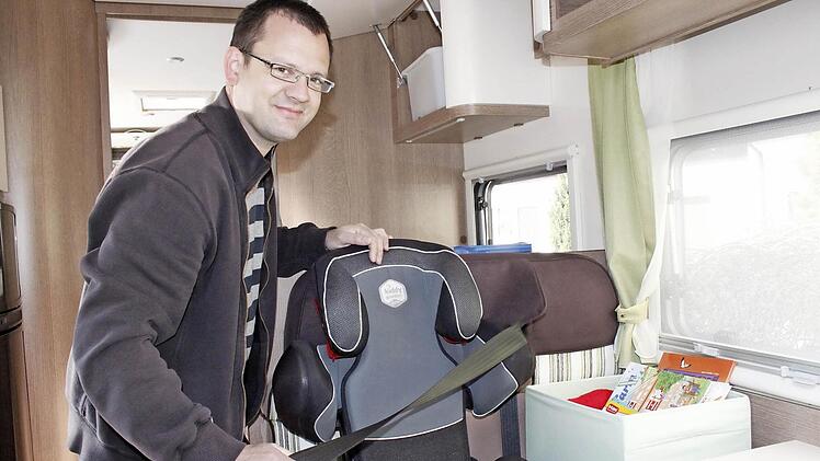Markus Nüßlein hat aus seiner Leidenschaft zum Caravaning ein Geschäft gemacht. Der Wimmelbacher vermietet Wohnmobile.
