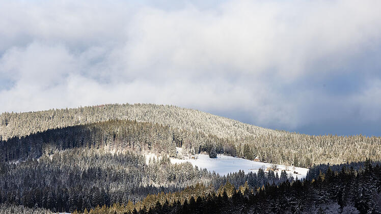 Schneefall im Hochschwarzwald