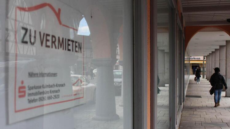 Auch die Marienapotheke steht immer noch leer.