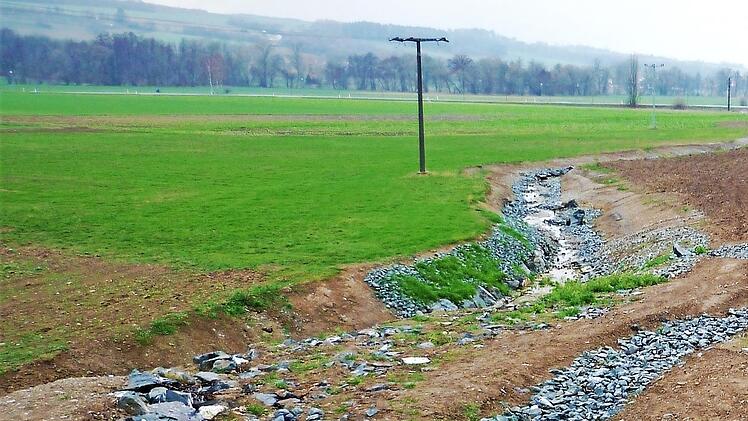 Der gestaltete Bereich an der Königsberger Straße  Foto: Werner Reißaus