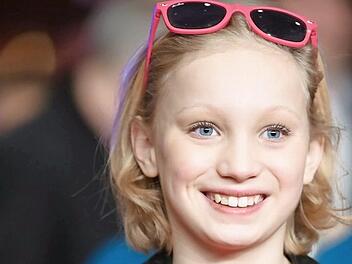 Auf der Überholspur: die zwölfjährige Helena Zengel