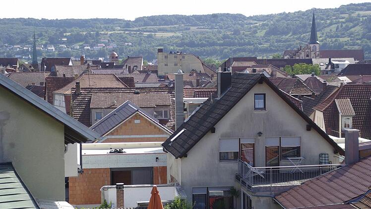 Blick vom Hüterturm über Hammelburg. Foto: Winfried Ehling