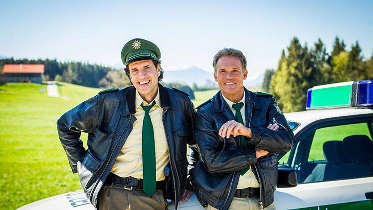 Da waren sie noch "Hubert und Staller": Christian Tramitz (rechts) und Helmfried von L&uuml;ttichau. Letzterer verlie&szlig; die beliebte Serie 2018, seitdem ermittelt "Hubert ohne Staller" weiter - ebenso erfolgreich.