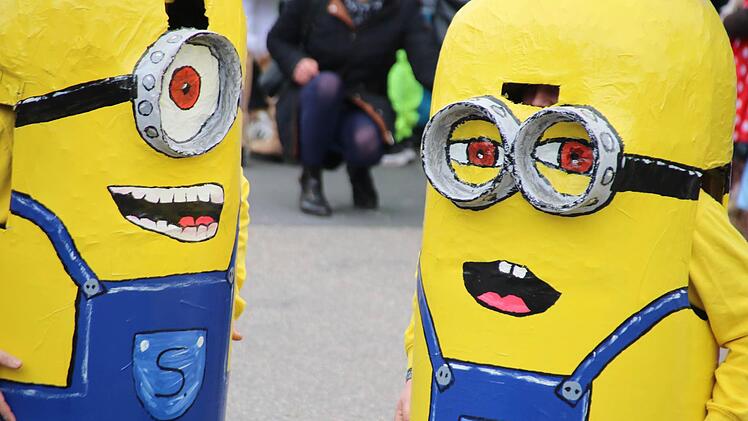 Faschingsumzug in Poppenlauer  Foto: Thomas Malz
