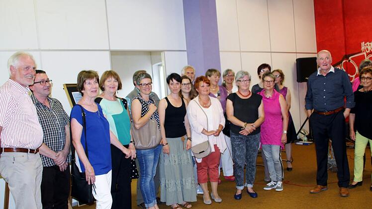 Bei der Kunstnacht  Foto: Werner Vogel