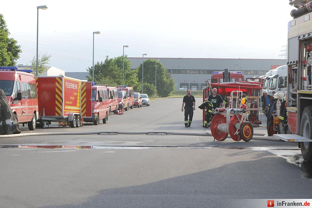 Feuer in Industriebetrieb in Alzenau – Schaulustige behindern Feuerwehr