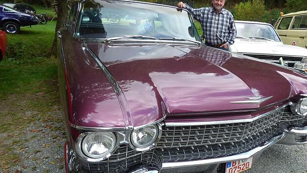 Manfred Müller ist der Besitzer dieser Edelkarosse.