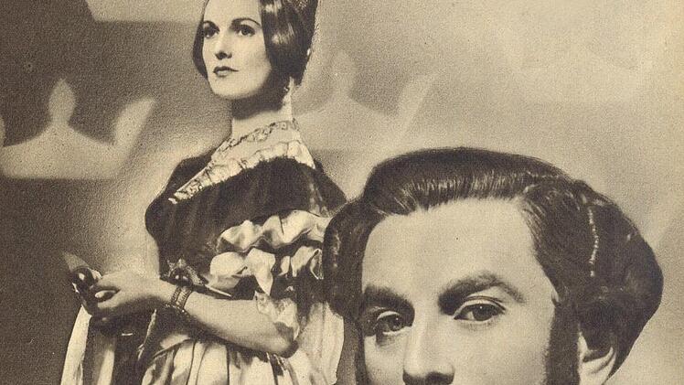 Anna Neagle und Adolf Wohlbruck spielten Victoria und Albert in der Verfilmung 1937, die erst 1954 in Deutschland gezeigt wurde. Wohlbruck nannte sich im englischen Exil Anton Walbrook.Foto: Fernsehjuwelen.de