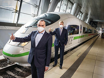 Zusammenarbeit von Lufthansa und Deutscher Bahn