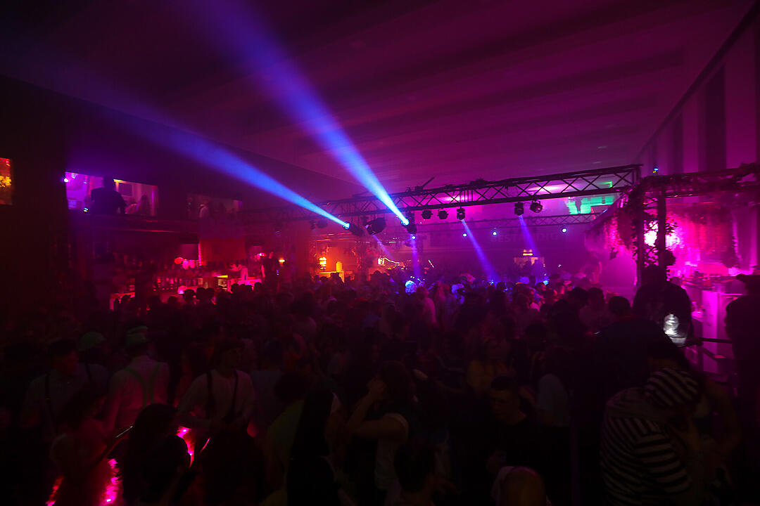 Beste Partystimmung in der Stadthalle