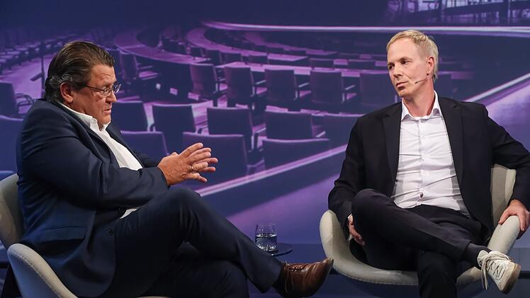Stephan Brandner (links) von der AfD und Sebastian Fiedler von der SPD lassen bei "Maischberger" viele Fragen unbeantwortet.